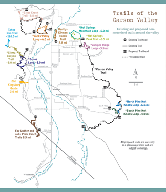 Trails of the Carson Valley