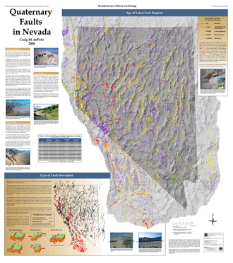 Quaternary Faults in Nevada