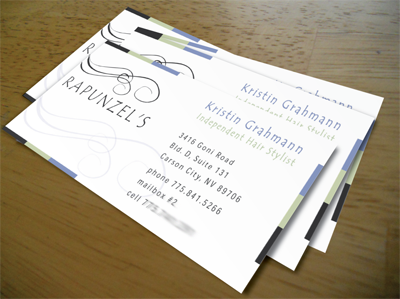 Rapunzels Business Cards